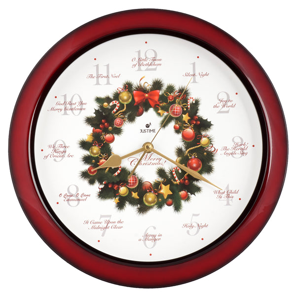 Christmas Wreath Clock