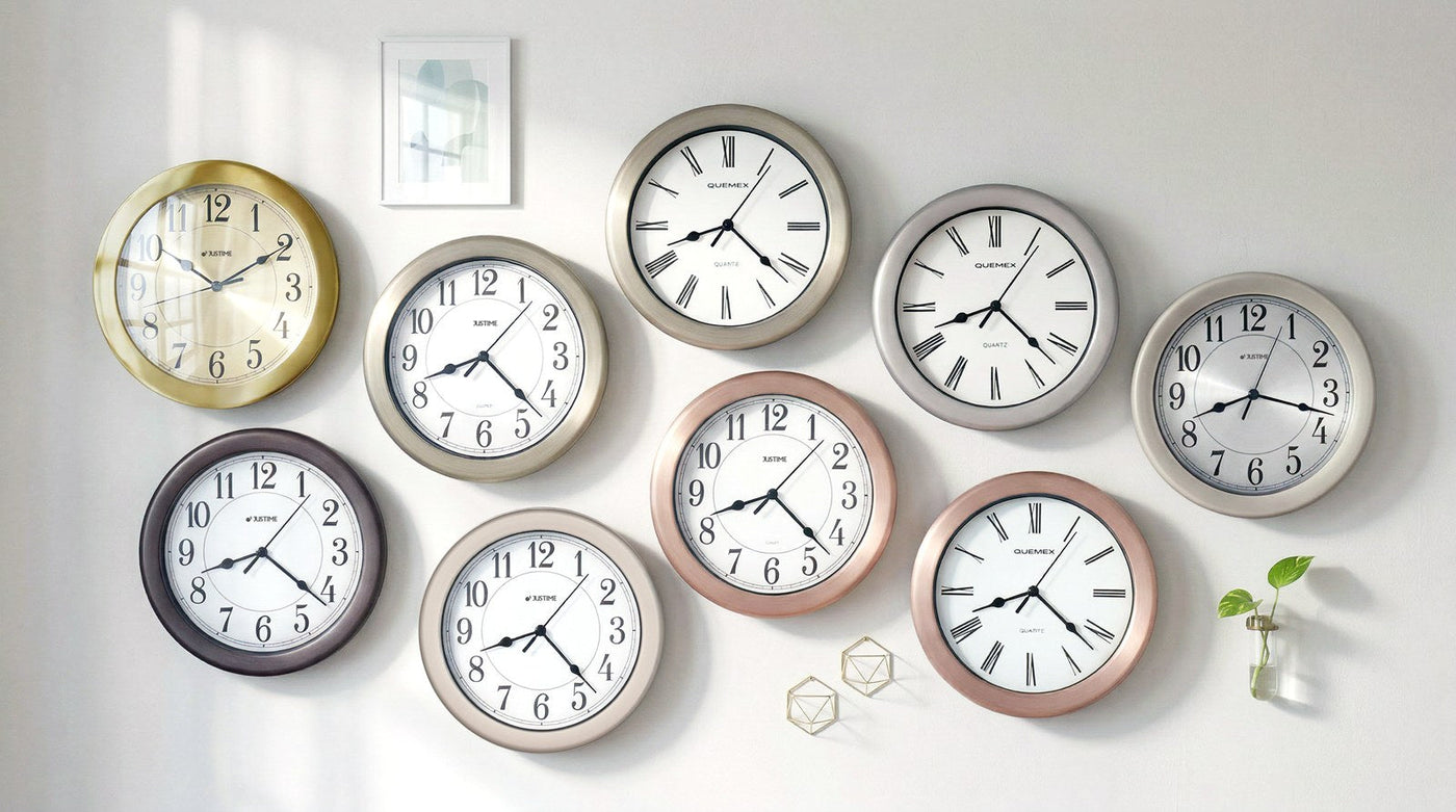 A finish for every interior, in Arabic or Roman.