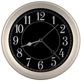 Black Dial Brushed Nickel