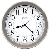 White Dial Brushed Nickel
