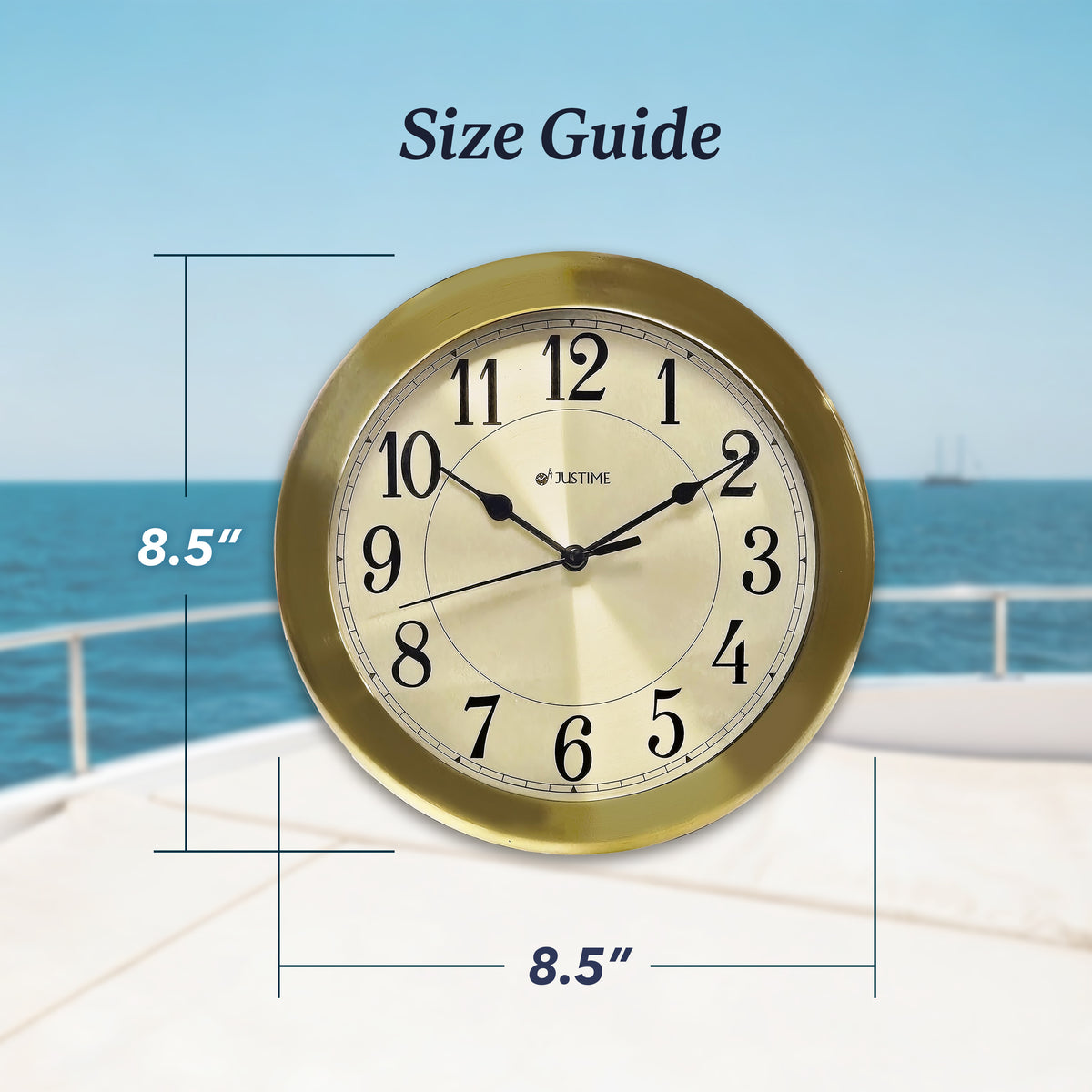 Product dimensions diagram