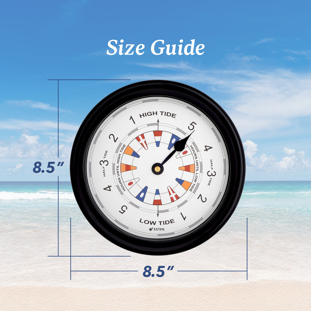 Product dimensions diagram