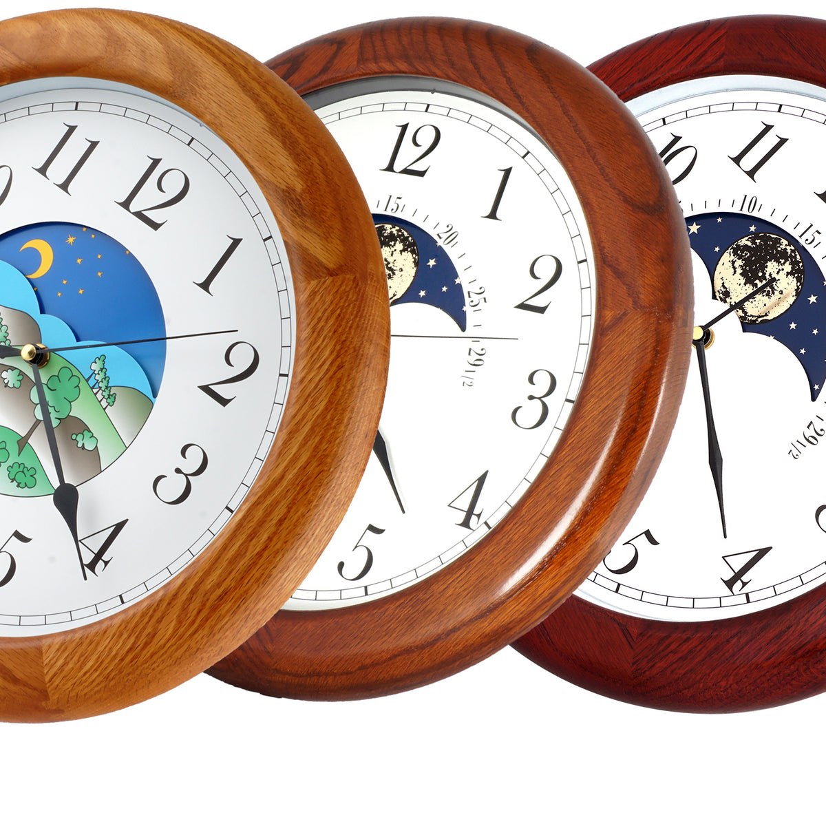 Moonphase Clocks
